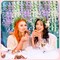36 Pcs Artificial Wisteria Hanging Flowers 3.6 ft Artificial Fake Wisteria Vine Rattan Hanging Garland Silk Flowers String for Wall Home Wedding Party Greenery Decorations (Purple,White)